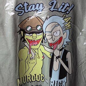 Murdoc & Rick T-Shirt 420 Happy